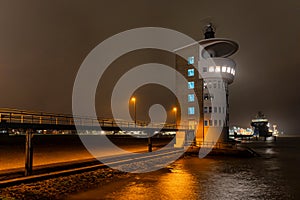 radar tower in Cuxhaven, Germany