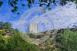 The Radar tower left standing on top of Mount Umunhum