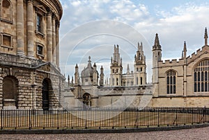 Radcliffe Camera and All SOul's College, Oxford photo