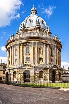 Radcliffe Camera is a building of Oxford University. Oxfordshire, England
