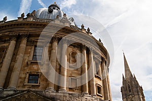 Radcliffe camera and St Mary's church