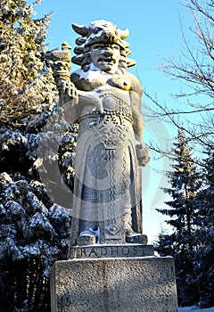 Radegast statue