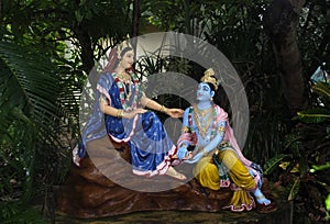 Radha-Krishna photo
