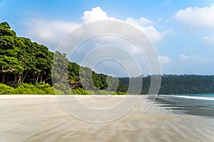 Radhanagar Beach At Andaman and Nicobar Island, India