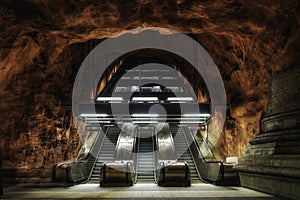 Radhuset Station in Stockholm, Sweden photo