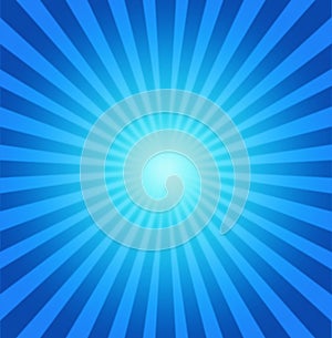 Radial blue background