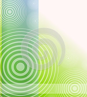 Radial Blue Green Opaque Background photo