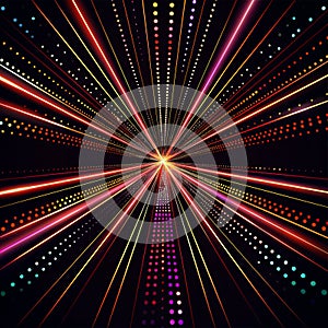 simple color wheel effect, interpreting emotional tension of hues in 4K precision. ? photo