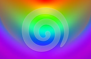 Radial gradient rainbow background smooth blurred colorful bright rainbow color