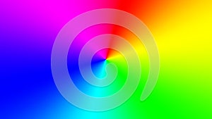 Radial gradient rainbow background. Vector illustration.