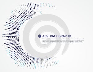 Radial lattice graphic design.