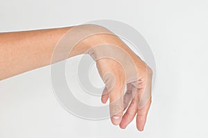 Radial nerve injury or wrist drop photo