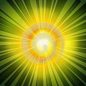 Radial Rays Background