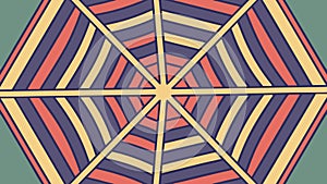 Radial Starburst Geometric Pattern Vector, vector design Generative AI