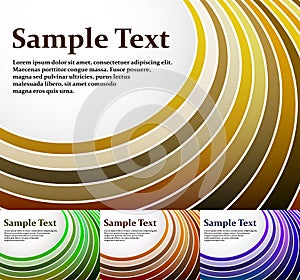 Radial stripes vector background