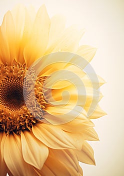 Radiant Blooms: A Vibrant Sunflower Vase for Your Business Suppl