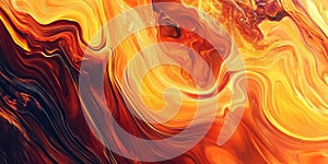 A radiant, colorful abstract background showcasing fluid, molten lava-like textures. The flowing, photo