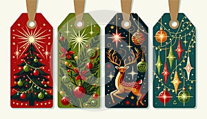 Radiant Festive Seasons Tags Collection