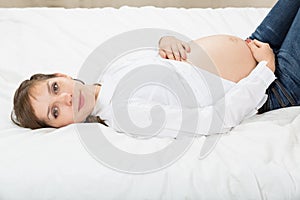 Radiant pregnant woman