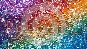 radiant shiny glitter background