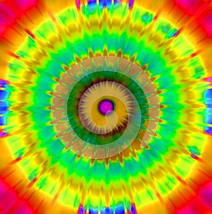 Radiating abstract design - like tie dye