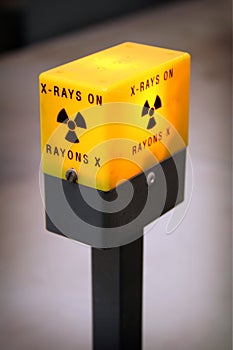 Radiation Alert Light