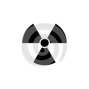 radiation, emitting, emanation, eradiationicon. Simple thin line, outline  of Ban icons for UI and UX, website or mobile photo