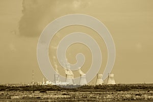 Radiation NPP like Chernobyl working