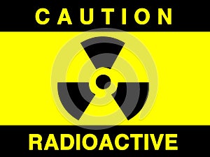 Radiation sign