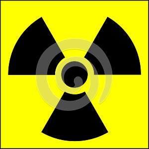 Radiation Sign. Vector