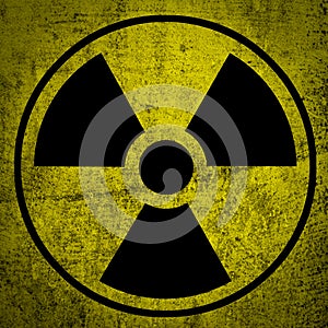 Radiation symbol.