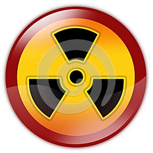 Radiation warning sign