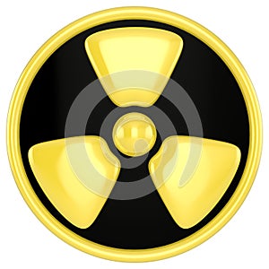 Radiation Warning Sign