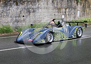 Radical SR prototype race car during  the uphill speed race Mignanego Giovi on May 1, 2022.Pontedecimo Italia.