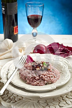 Radicchio risotto