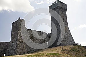 Radicofani fortress very suggestive medieval ruin