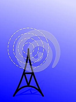 Radio antena/ tower (vector)