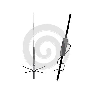 Radio antena vector design