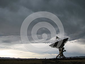 Radio antenna dish