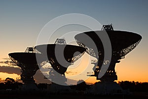 Radio Antenna Dishes