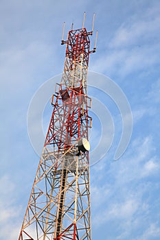 Funkempfänger antenne der Turm 