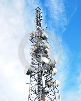 Radio broadcasting mast