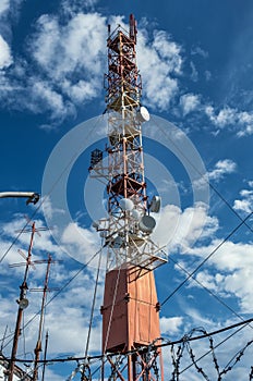 Radio communcations tower