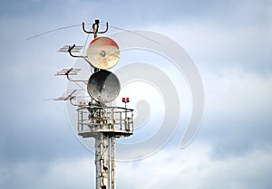 Radio communication structure antena signal telecommunication tower transmission