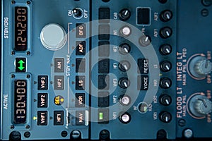 Radio control panel