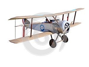 Radio Controled WWI Model Biplane