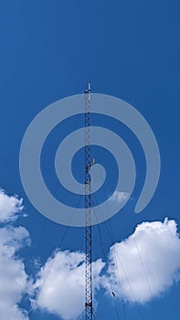 Radio masts and towers are usually tall structures designed to support antennas for telecommunications and broadcasting