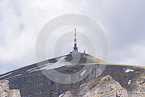 Radio telecommunications relay on Costila peak