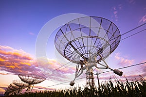 Radio Telescope at Astronomical Observatory, Beijing, China