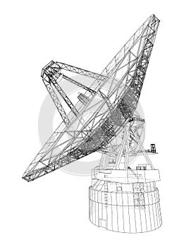 Radio Telescope concept outline